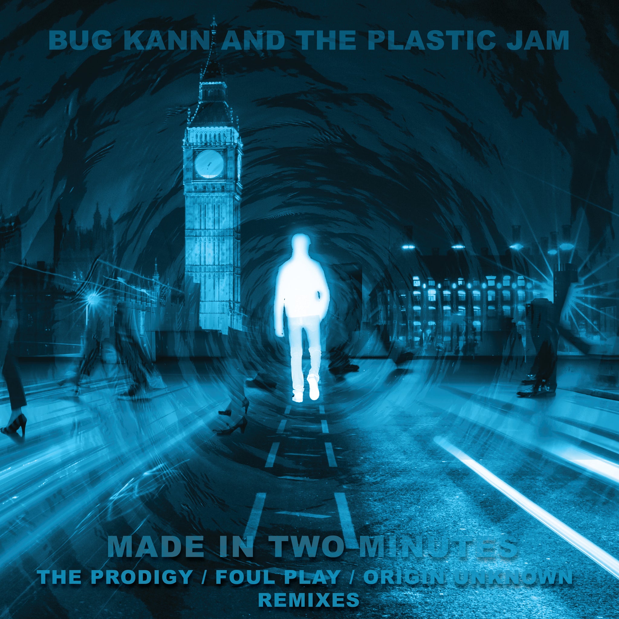 BUG KANN & THE PLASTIC JAM 'MADE IN TWO MINUTES (REMIXES PT. 1)' 12"