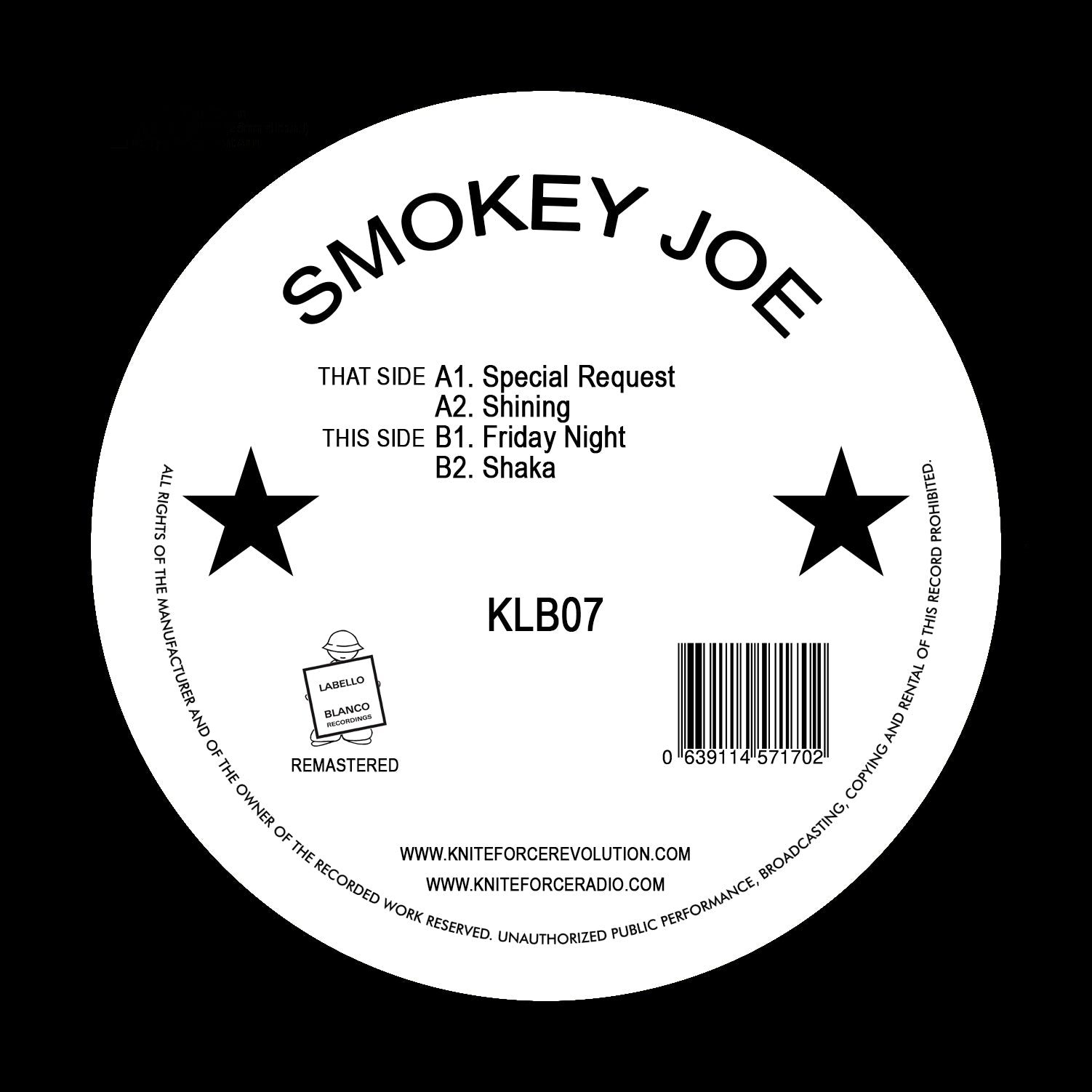 SMOKEY JOE 'SPECIAL REQUEST' 12"