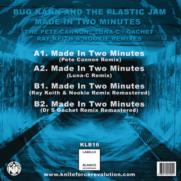 BUG KANN & THE PLASTIC JAM 'MADE IN TWO MINUTES (REMIXES PT. 2)' 12"