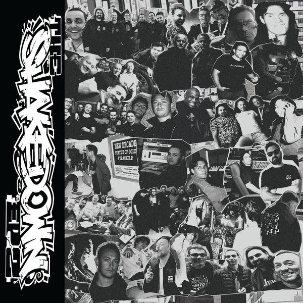 *PRE-ORDER* OUT OF ROMFORD 'THE SHAKEDOWN EP 2 (SPLATTERED VINYL)' 12"