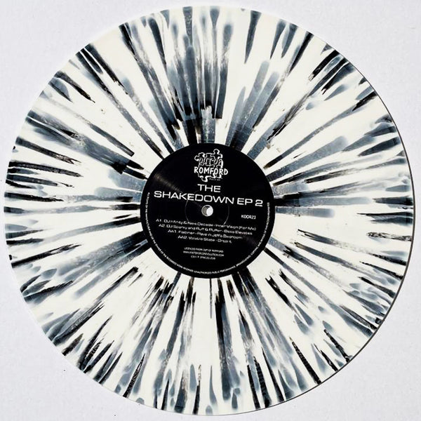 *PRE-ORDER* OUT OF ROMFORD 'THE SHAKEDOWN EP 2 (SPLATTERED VINYL)' 12"