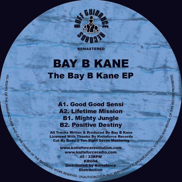 *PRE-ORDER* BAY B KANE 'THE BAY B KANE EP' 12"