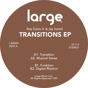 *PRE-ORDER* ROY DAVIS JR. 'TRANSITIONS EP' 12"