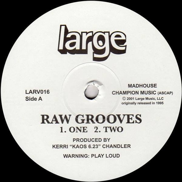 KERRI CHANDLER 'RAW GROOVES' 12"
