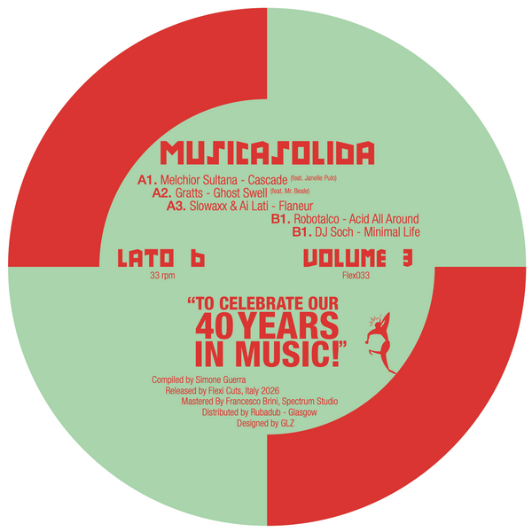 *PRE-ORDER* VARIOUS 'MUSICA SOLIDA VOL.3' 12"