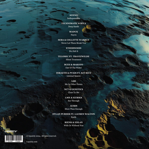 Various Artists 'Lunar' 2x12" [blue + red marbled wax - 2025 repress]