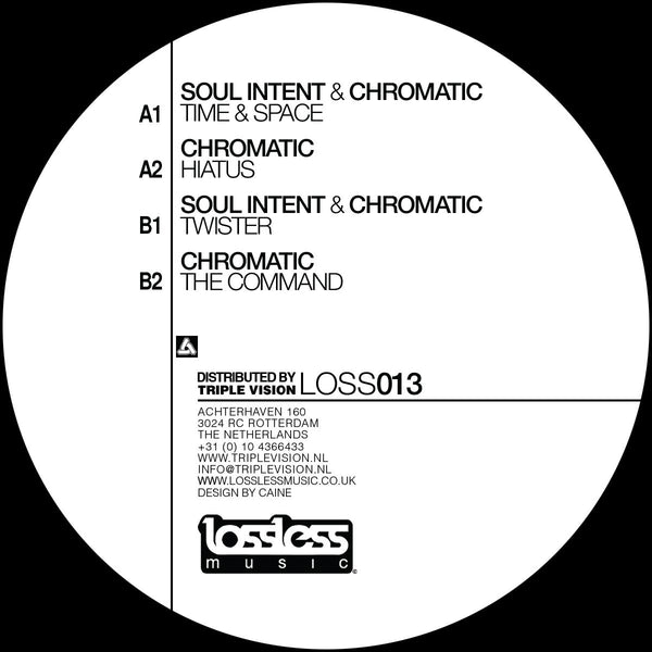 SOUL INTENET & CHROMATIC 'TIME & SPACE EP' 12"