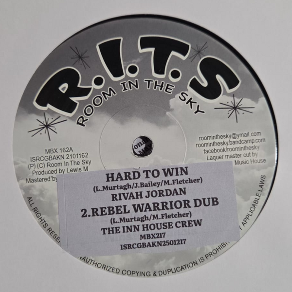 THE INN HOUSE CREW 'REBEL WARROR RIDDIM' 10"