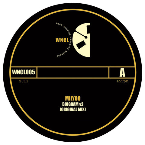 MILYOO 'BIOGRAM V2 / WNCL RMX' 10"