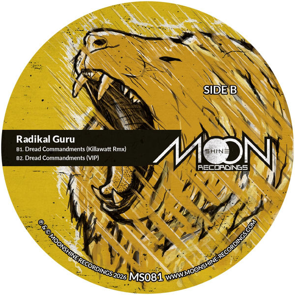 RADIKAL GURU 'DREAD COMMANDMENTS (YELLOW WAX)' 12"