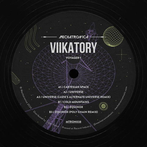 *PRE-ORDER* Viikatory 'Voyager-1 w/ LUZ1E & Poly Chain Remixes' 12"
