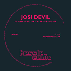 JOSI DEVIL 'MAKE IT BETTER / RESTLES SLEEP' 12"
