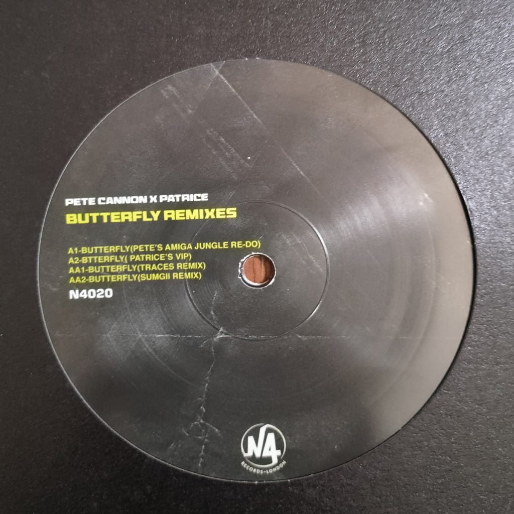 PETE CANNON & PATRICE 'BUTTERFLY REMIXES' 12"