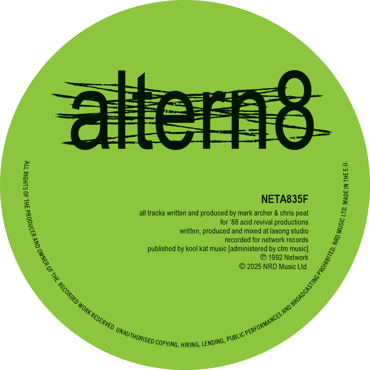 ALTERN 8 'FREQUENCY 2025' 12"