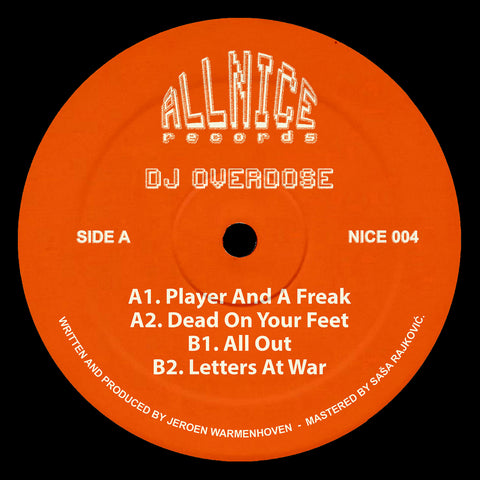 *PRE-ORDER* DJ OVERDOSE 'L.A.W' 12"