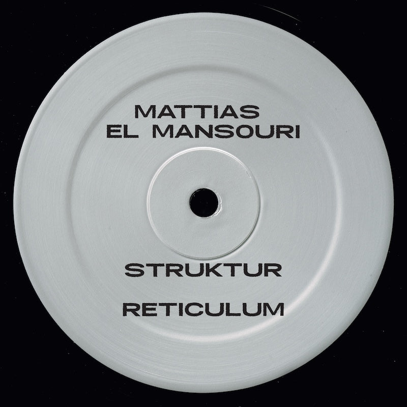 *PRE-ORDER* MATTIAS EL MANSOURI 'DISINTEGRATION' 12"