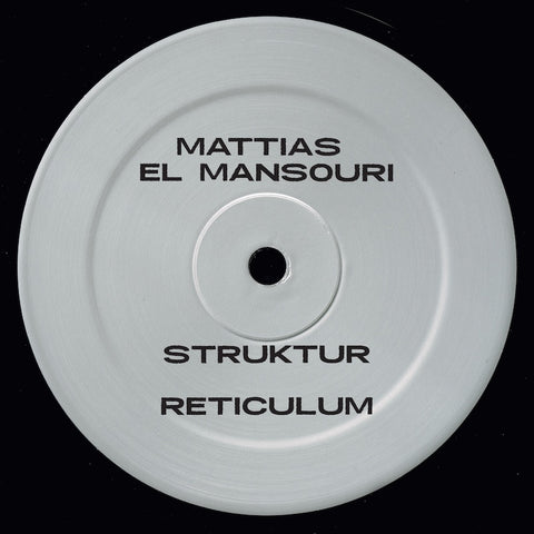 *PRE-ORDER* MATTIAS EL MANSOURI 'DISINTEGRATION' 12"