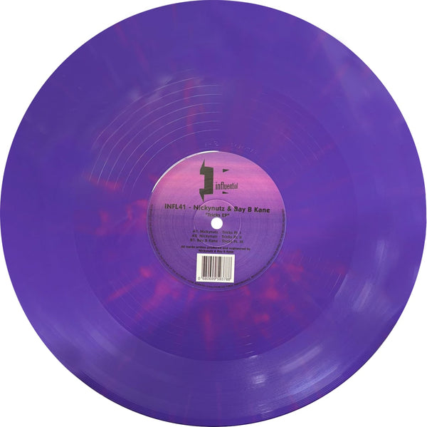 NICKYNUTZ & BAY B KANE 'TRICKS EP (PURPLE WAX)' 12"