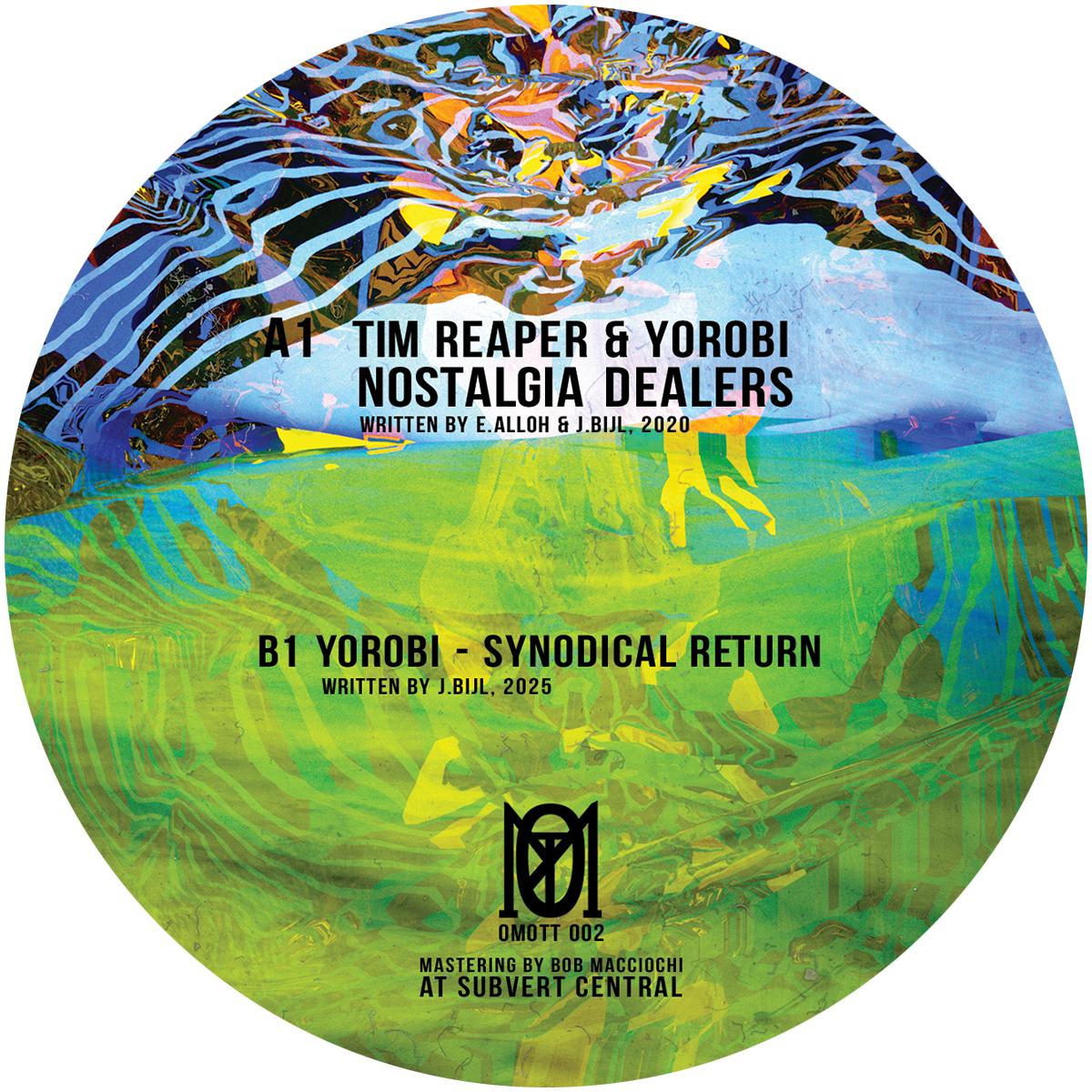 TIM REAPER & YOROBI 'NOSTALGIA DEALERS / SYNODICAL RETURN' 12"
