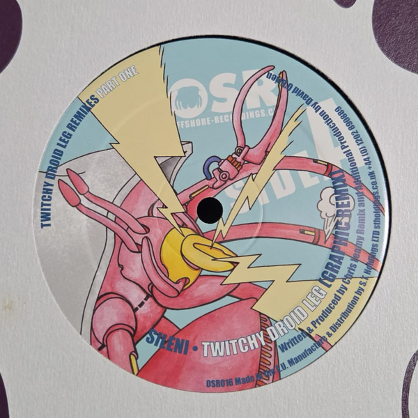 SILENI 'TWITCHY DROID LEG (REMIXES #1)' 12"