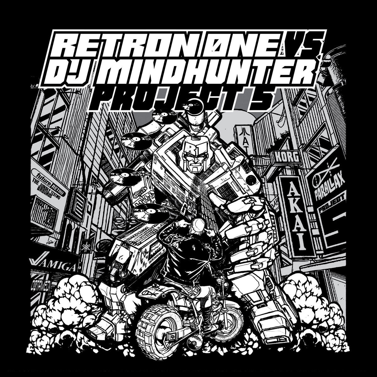 RETRON 0NE x DJ MINDHUNTER 'PROJECT 5' 2LP