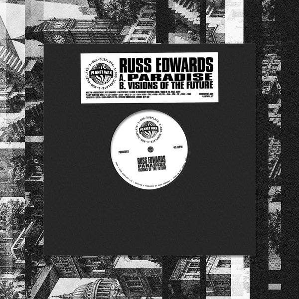 *PRE-ORDER* RUSS EDWARDS 'PARADISE / VISIONS OF THE FUTURE' 10"