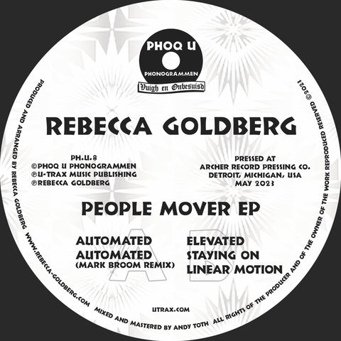 REBECCA GOLDBERG 'PEOPLE MOVER' 12"