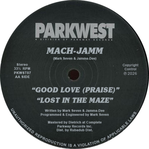 *PRE-ORDER* MACH-JAMM 'DEDICATION' 12"