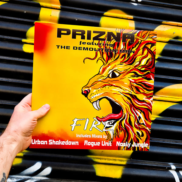 PRIZNA FT. THE DEMOLITION MAN 'FIRE (REMIXES VOL 1)' 12"