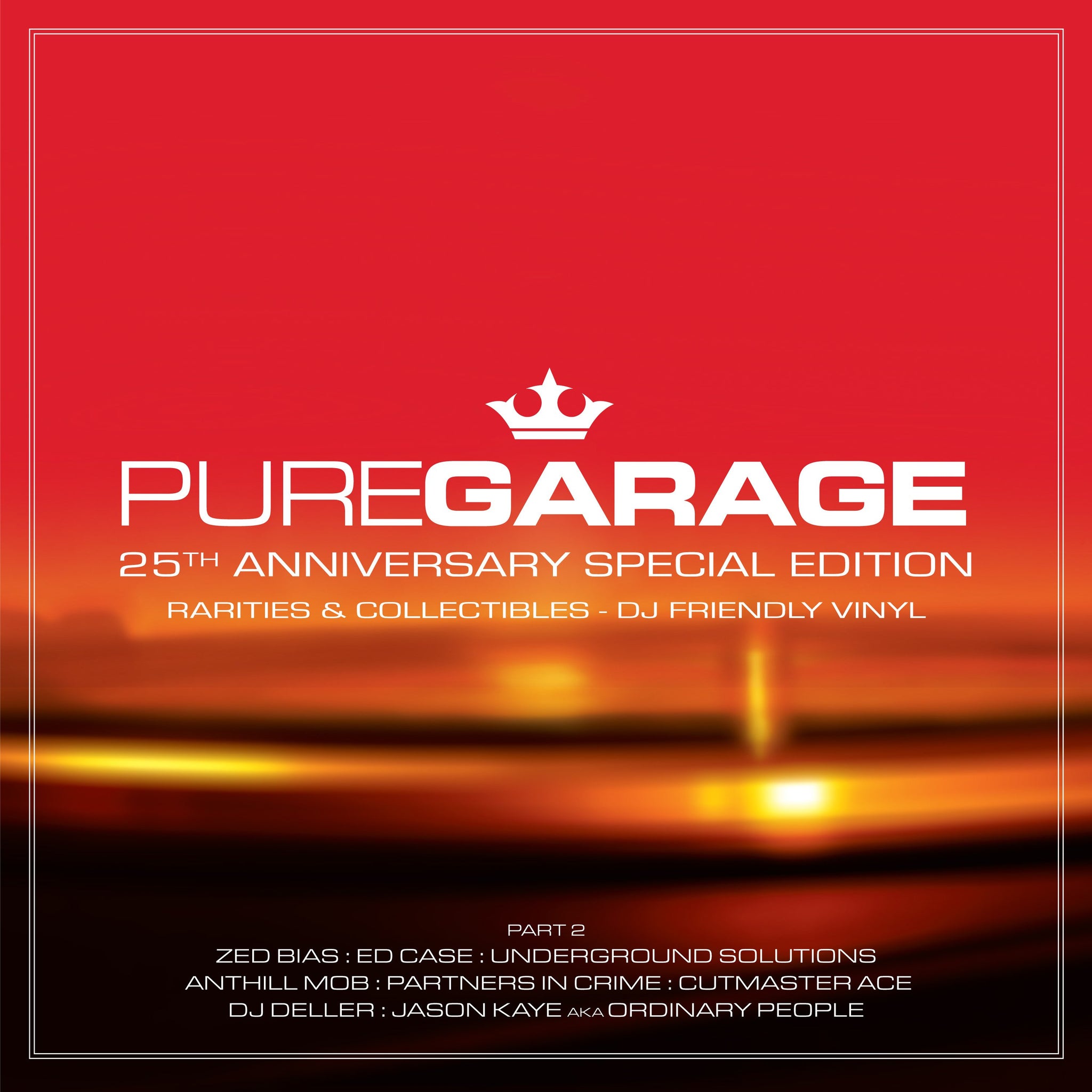 VARIOUS 'PURE GARAGE 25TH ANNIVERSARY SPECIAL EDITION PT.2' 2LP