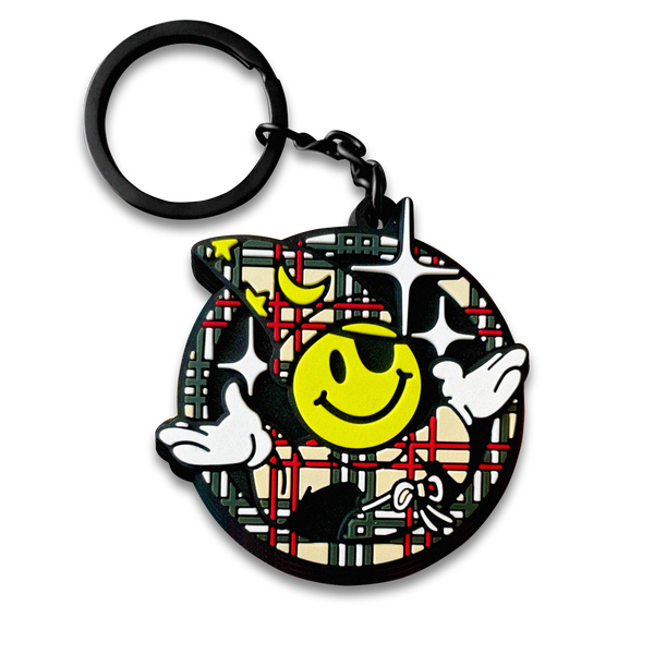 SOUTH KEYRING & STICKER PACK