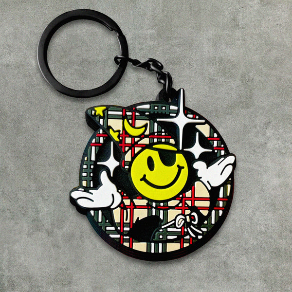 SOUTH KEYRING & STICKER PACK