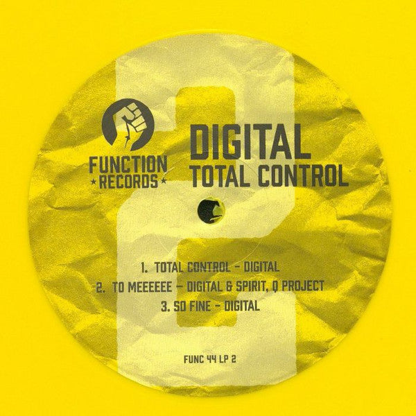 DIGITAL 'TOTAL CONTROL - PART 2' 12" (YELLOW WAX)