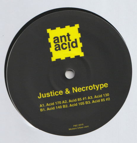 JUSTICE & NECROTYPE 'ANT ACID' 12"