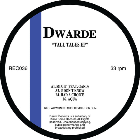 *PRE-ORDER* DWARDE 'TALL TAILS EP' 12"