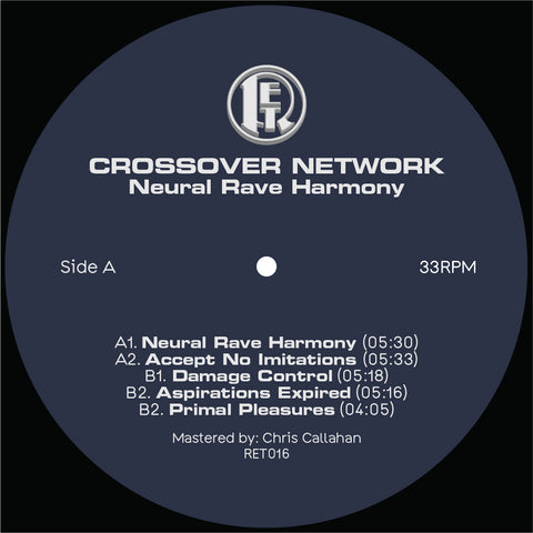 *PRE-ORDER* CROSSOVER NETWORK 'NEURAL RAVE HARMONY' 12"