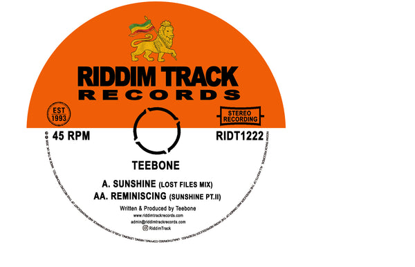 *PRE-ORDER* TEEBONE 'SUNSHINE / REMINISCING' 12"