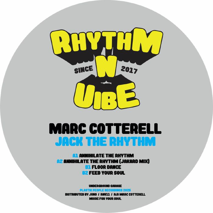 MARC COTTERELL 'JACK THE RHYTHM' 12"