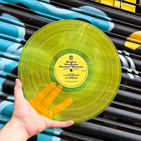 RAMOS & SUPREME + SUNSET REGIME 'GOTTA BELIEVE' 12" [YELLOW WAX]