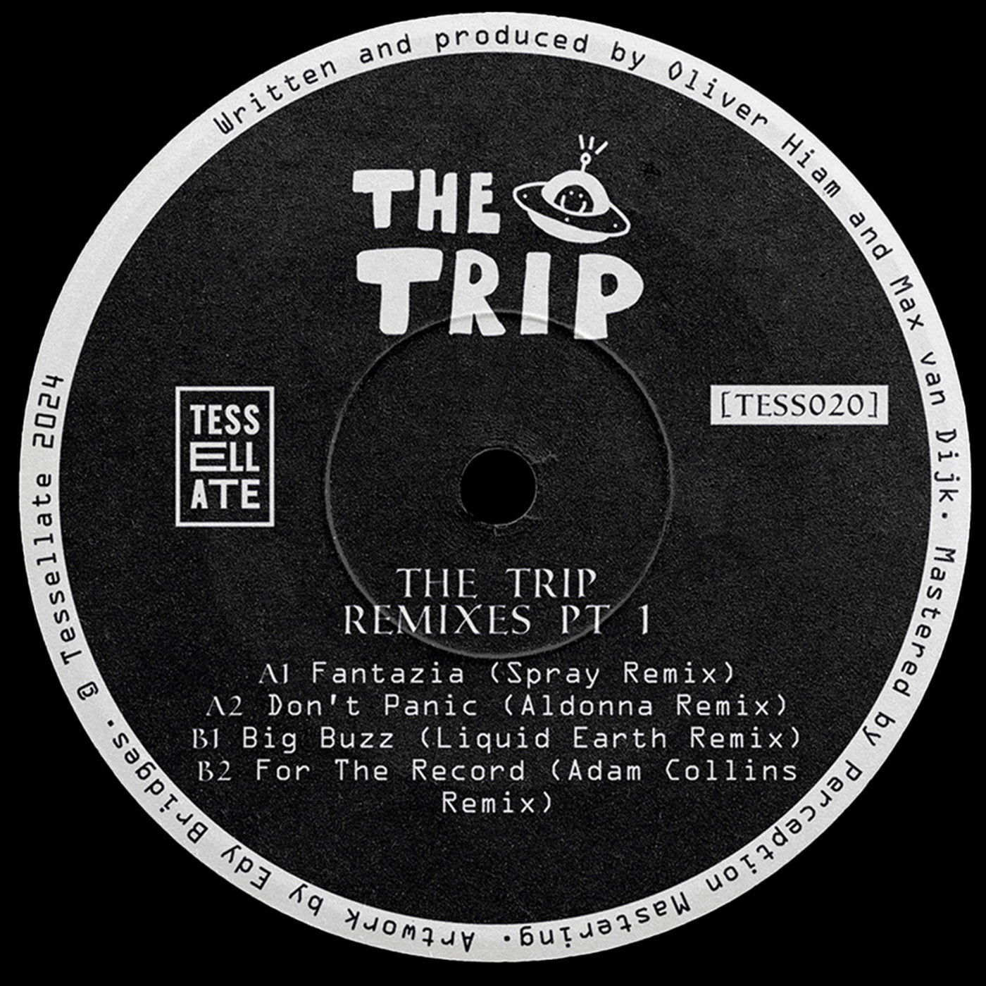 THE TRIP 'THE TRIP REMIXES - PART 1' 12"