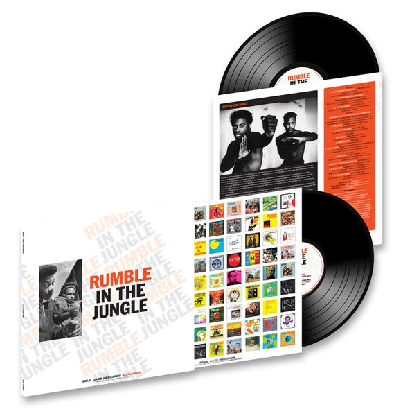 *PRE-ORDER* SOUL JAZZ PRESENTS 'RUMBLE IN THE JUNGLE' 2X12"