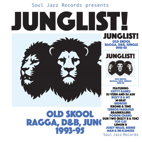 *PRE-ORDER* SOUL JAZZ RECORDS 'JUNGLIST!' 2LP