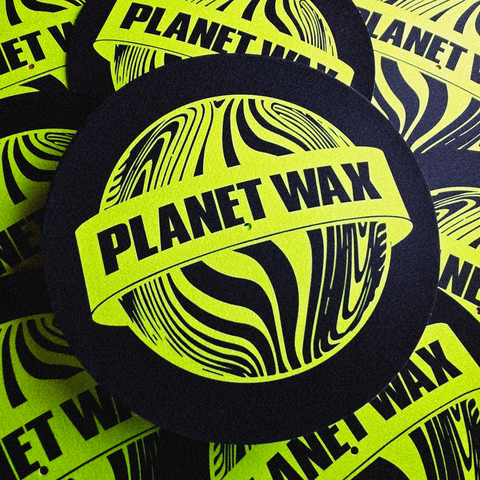 PLANET WAX SLIPMATS (NEON REMIX EDITION)