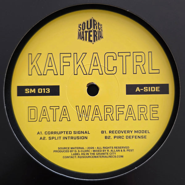 *PRE-ORDER* KAFKACTRL 'DATA WARFARE' 12"