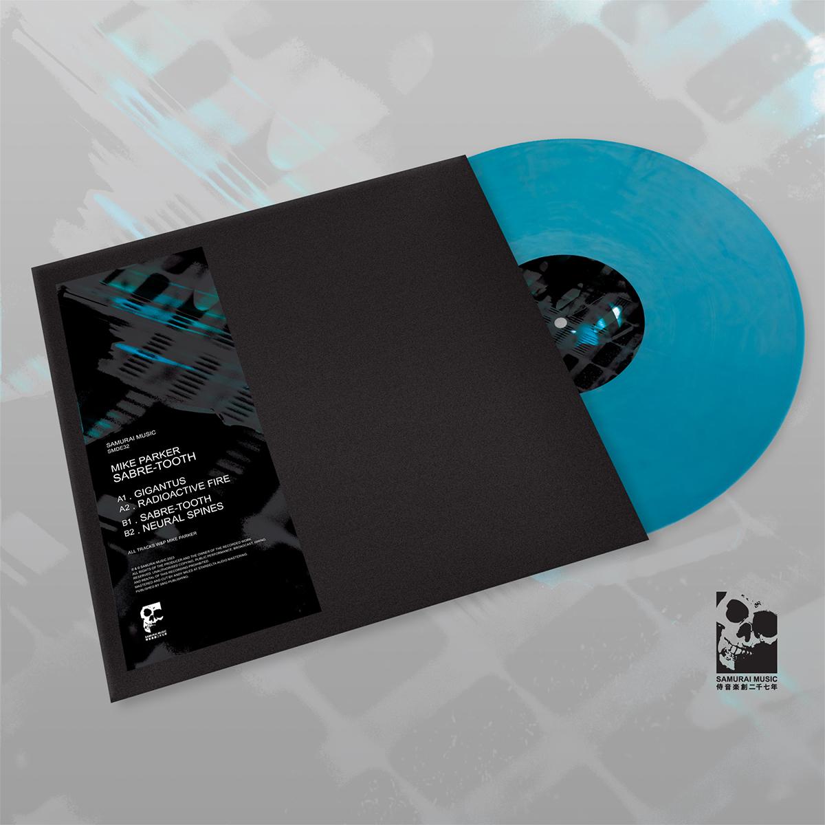 MIKE PARKER 'SABRE-TOOTH' 12" (BLUE WAX)