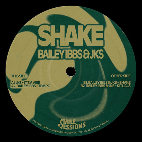 *PRE-ORDER* Bailey Ibbs & JKS 'Shake' 12"