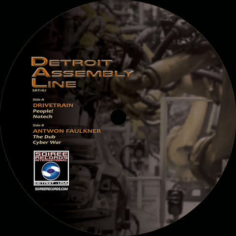 *PRE-ORDER* DRIVETRAIN / ANTWON FAULKNER 'DETROIT ASSEMBLY LINE' 12"