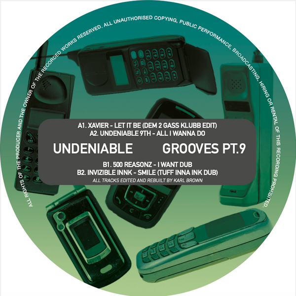 *PRE-ORDER* VARIOUS 'UNDENIABLE GROOVES PT.9' 12"