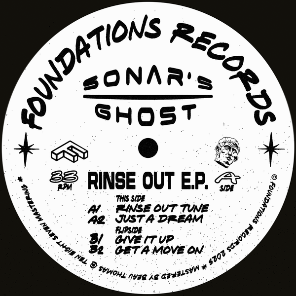 *PRE-ORDER* SONAR' GHOST 'RINSE OUT EP' 12"