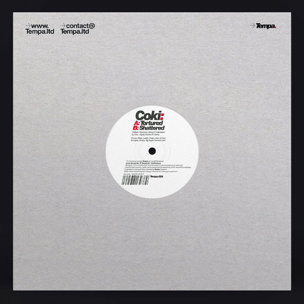 COKI 'TORTURED / SHATTERED' 12"